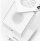  Регулируемая подставка с педикюрной вытяжкой FORMULA PODO/ 68W (H50-85СМ) белая