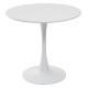Стол COLUMN T631 WHITE D80 Стол COLUMN T631 WHITE D80