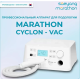 Аппарат для педикюра CYCLONE-VAC с пылесосом, наконечник SDE-BHM-40P, педаль FS60, 80 вт, (40000 об/мин).