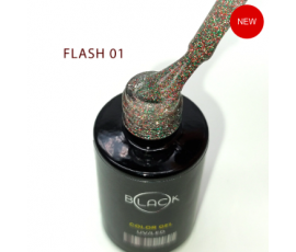 Гель-лак Black Flash 01, 8 мл