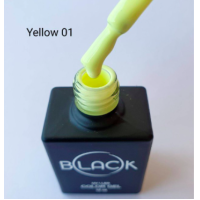 Гель-лак Black Yellow 01, 12мл