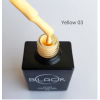 Гель-лак Black Yellow 03, 12мл