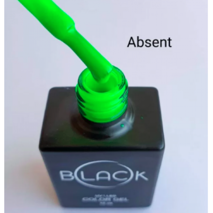 Гель-лак Black Absent, 12мл