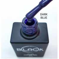 Гель-лак Black Dark Blue, 12мл