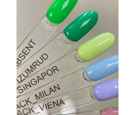 Гель-лак Black Singapor, 12мл